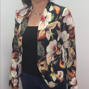 Floral Blazer